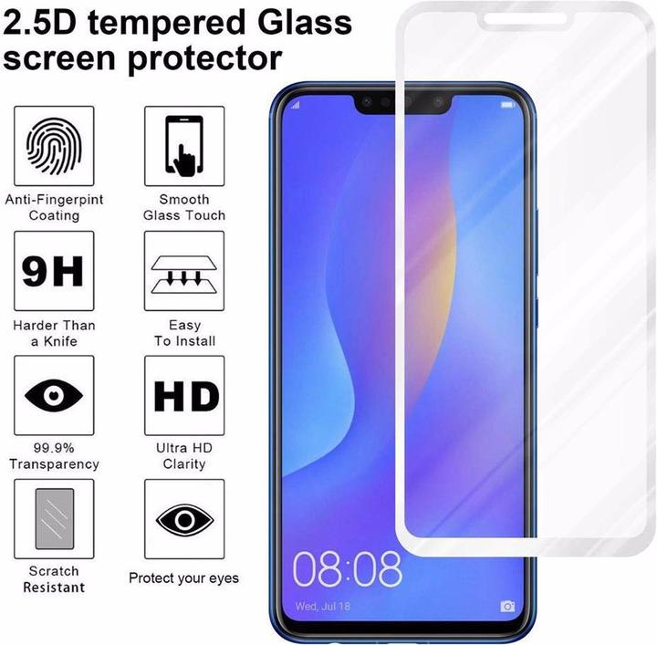 Produktbild Cadorabo Vollbild Displayschutzglas (1 Stück, Huawei P Smart Pro (2019))
