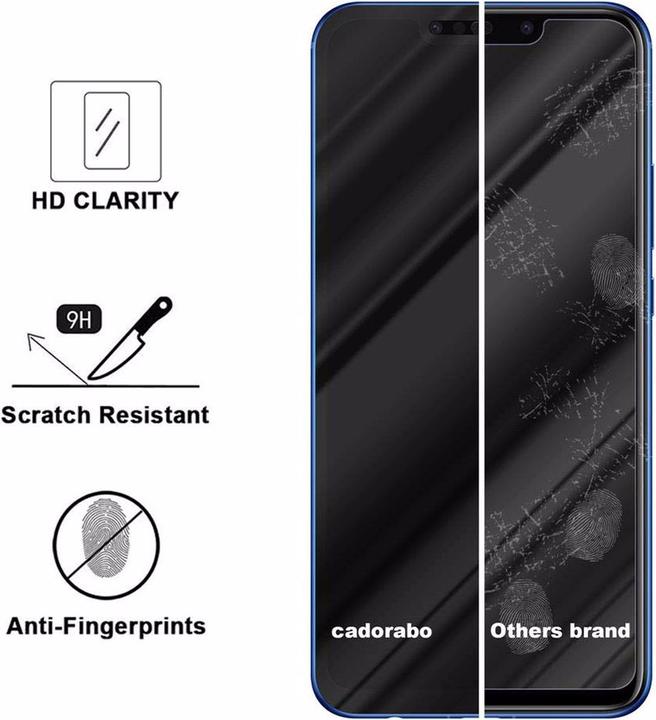 Immagine prodotto Cadorabo Vetro di protezione del display a schermo intero (1 Pezzo/i, Huawei P Smart Pro (2019))