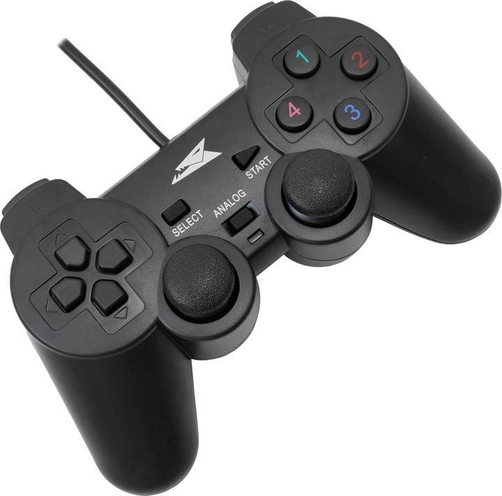 Produktbild Baracuda Gamepad SQUID PC/PS3/PS4, Black (BGP-011) (PC)