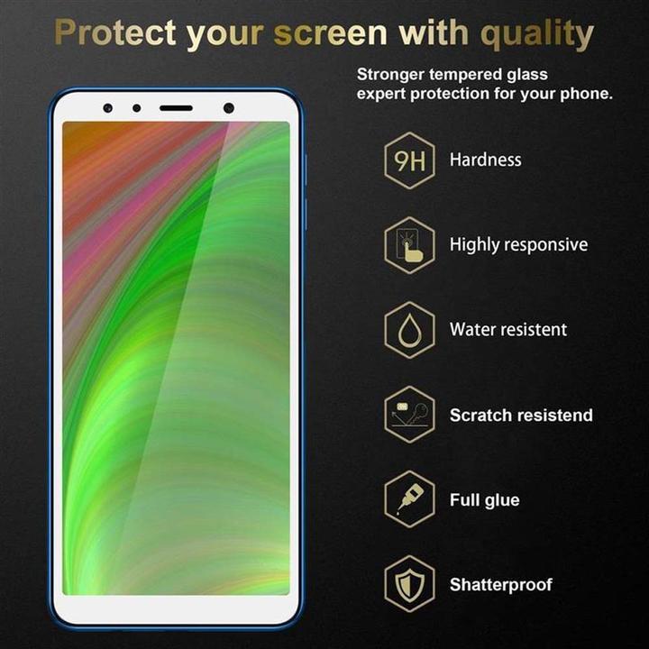 Produktbild Cadorabo Vollbild Displayschutzglas (1 Stück, Samsung Galaxy A7 (2018))