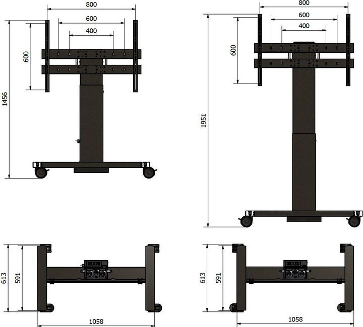 Produktbild DSS Mobilift 0049sw (Universal, 110", 150 kg)