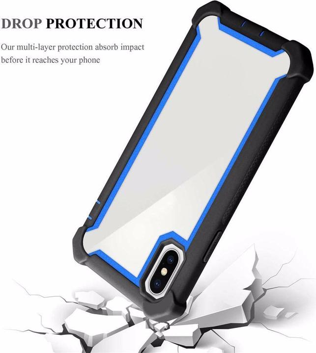 Image du produit Cadorabo Couverture acrylique hybride 2 en 1 (Apple iPhone X)