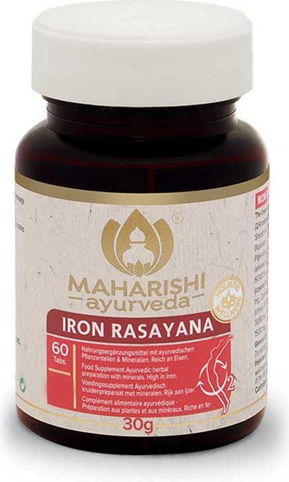 Immagine prodotto Maharishi Ayurveda Eisen Rasayana (60 Pezzo/i, Pillole, 30 g)