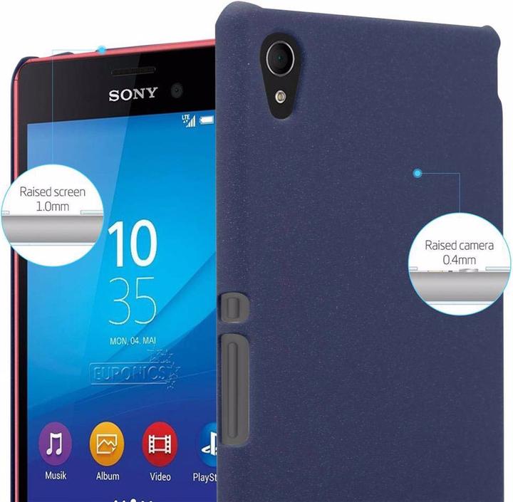 Productafbeelding Cadorabo Harde kaft Frosty Cover (Xperia M4 Aqua)