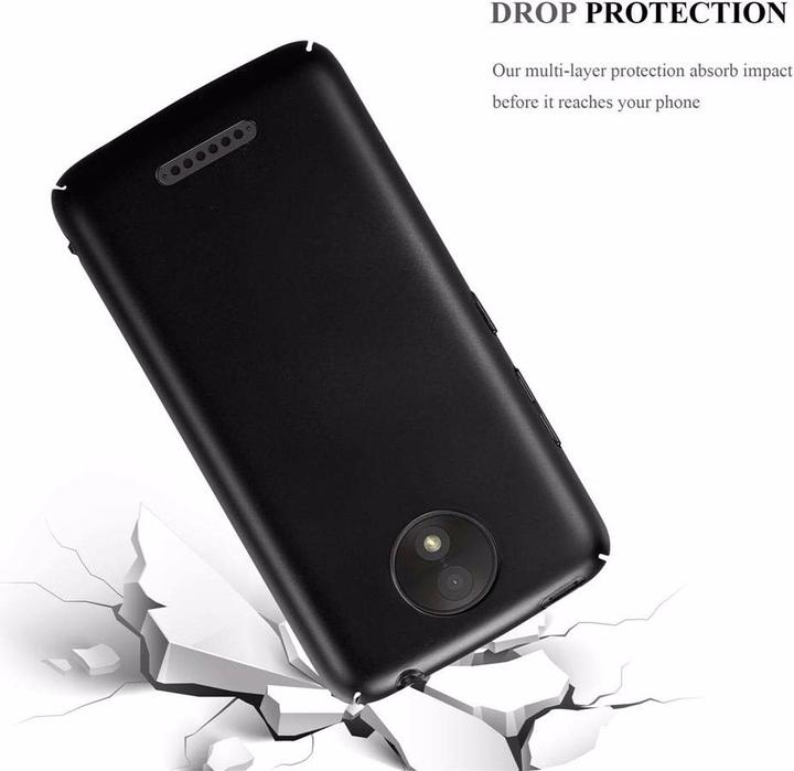 Productafbeelding Cadorabo Harde kaft Matte metalen omslag (Motorola Moto C Plus)