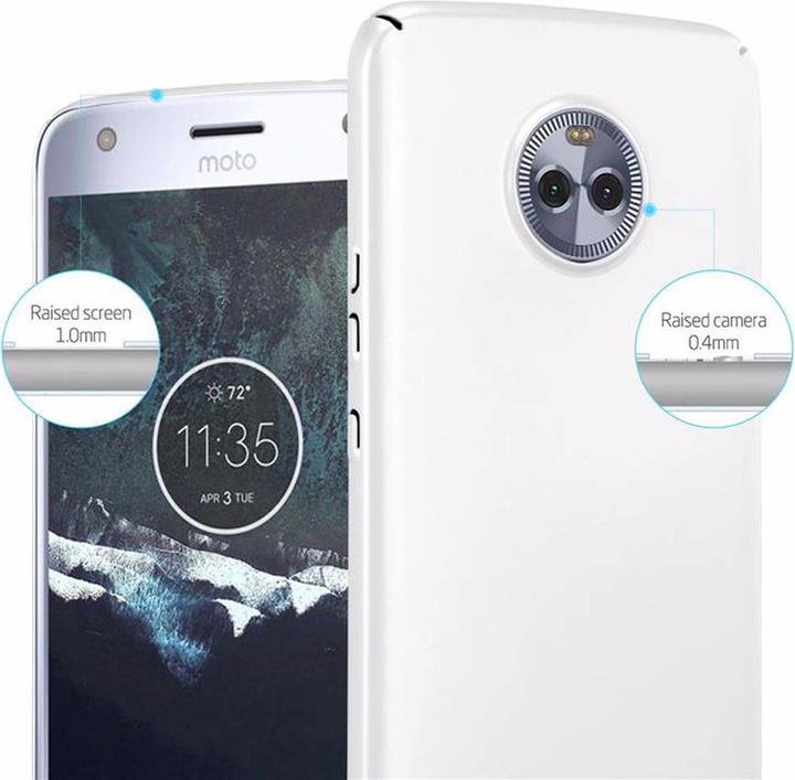 Produktbild Cadorabo Hard Cover Matt Metall Cover (Motorola Moto X4)