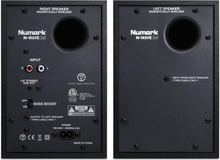 Produktbild Numark N-Wave 360 (Pair) (Aktiv, Paar, 1x 30 W)