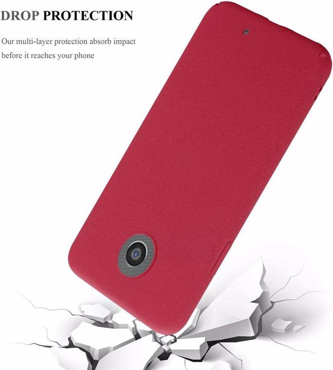 Actual product image Cadorabo Hard Cover Frosty Cover (Motorola Moto G2 (2nd Gen))