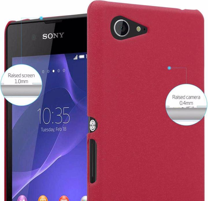 Productafbeelding Cadorabo Harde kaft Frosty Cover (Xperia E3)