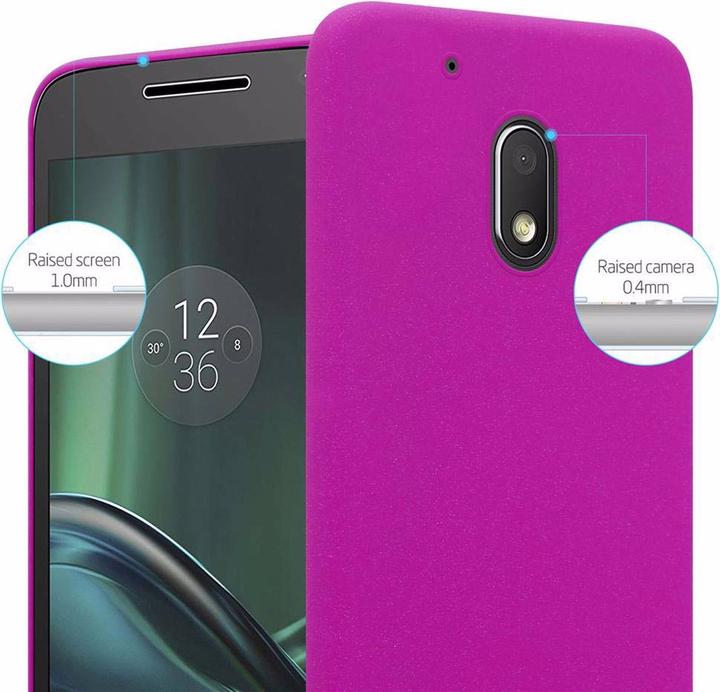 Image du produit Cadorabo Couverture rigide Frosty Cover (Motorola Moto Z Play)
