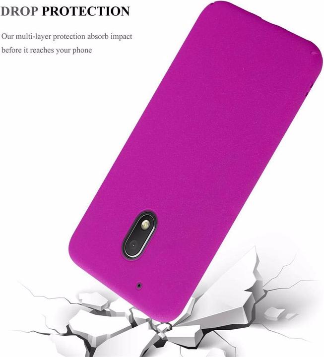Image du produit Cadorabo Couverture rigide Frosty Cover (Motorola Moto Z Play)