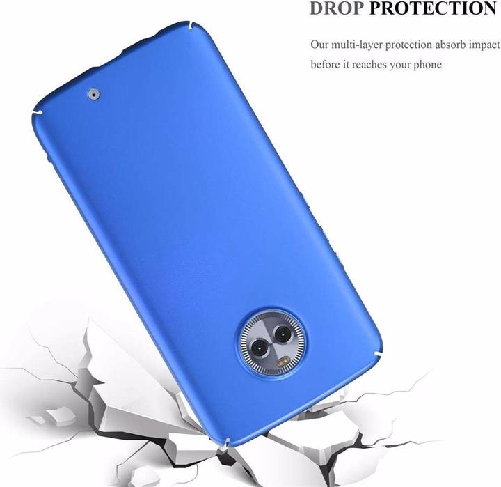 Actual product image Cadorabo Hard Cover Matt Metal Cover (Motorola Moto X4)