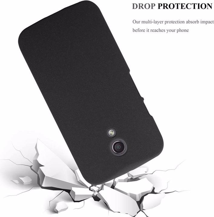 Actual product image Cadorabo Hard Cover Frosty Cover (Motorola Moto Z2)