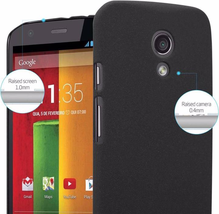 Actual product image Cadorabo Hard Cover Frosty Cover (Motorola Moto Z2)