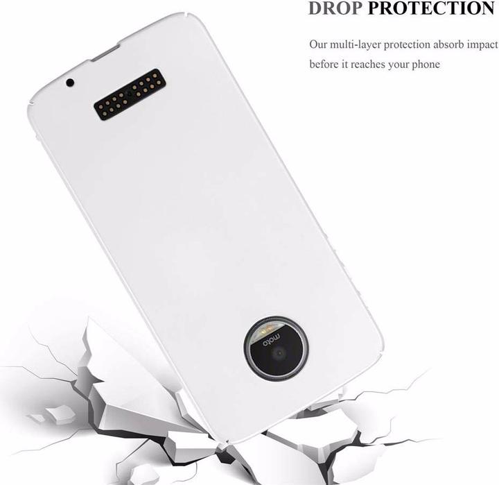 Actual product image Cadorabo Hard Cover Matt Metal Cover (Motorola Moto Z)
