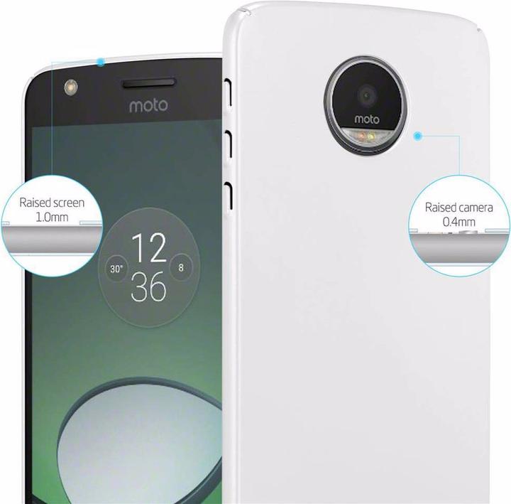 Actual product image Cadorabo Hard Cover Matt Metal Cover (Motorola Moto Z)