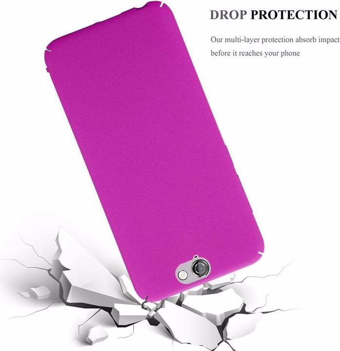 Image du produit Cadorabo Couverture rigide Frosty Cover (HTC One A9)
