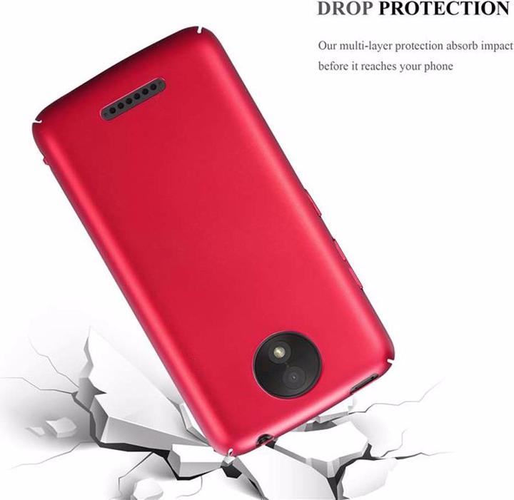 Productafbeelding Cadorabo Harde kaft Matte metalen omslag (Motorola Moto C Plus)