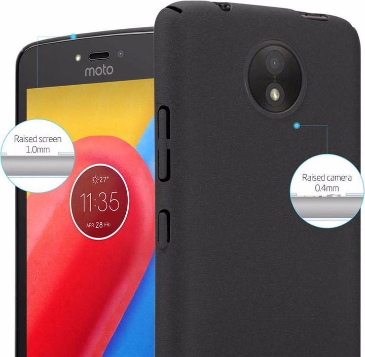 Image du produit Cadorabo Couverture rigide Frosty Cover (Motorola Moto C)