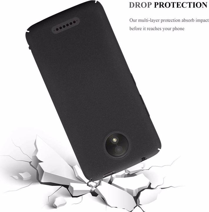 Image du produit Cadorabo Couverture rigide Frosty Cover (Motorola Moto C)
