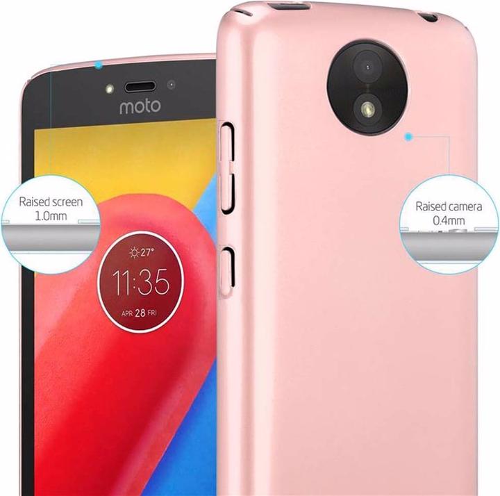 Produktbild Cadorabo Hard Cover Matt Metall Cover (Motorola Moto C Plus)