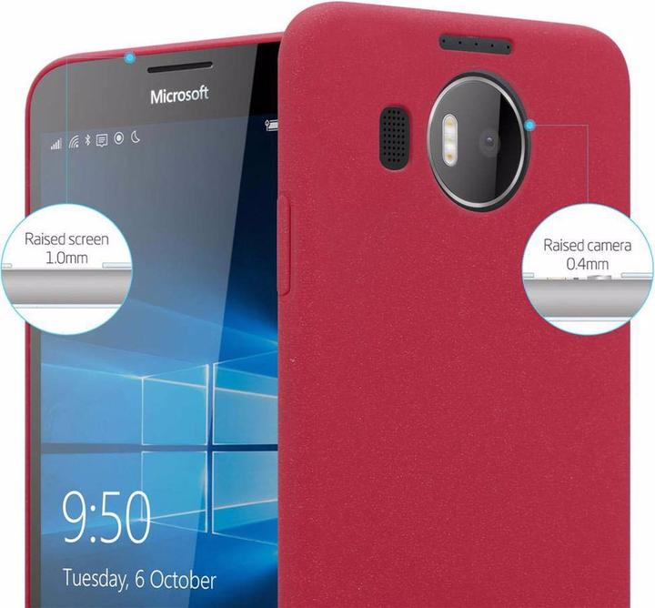 Actual product image Cadorabo Hard Cover Frosty Cover (Nokia Lumia 950 XL)