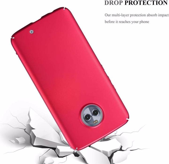 Produktbild Cadorabo Hard Cover Matt Metall Cover (Motorola Moto X4)