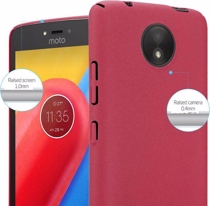 Actual product image Cadorabo Hard Cover Frosty Cover (Motorola Moto C)