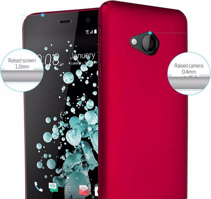 Actual product image Cadorabo Hard Cover Matt Metal Cover (HTC U Play)