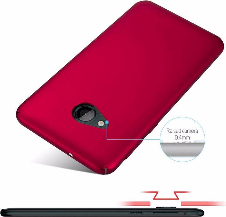Actual product image Cadorabo Hard Cover Matt Metal Cover (HTC U Play)