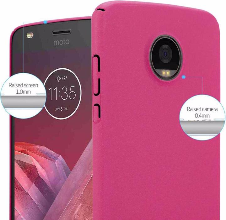 Productafbeelding Cadorabo Harde kaft Frosty Cover (Motorola Moto Z2 Play, Motorola Moto Z2 Force)