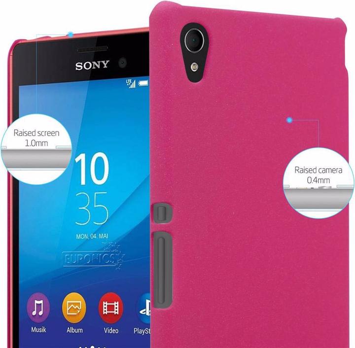 Productafbeelding Cadorabo Harde kaft Frosty Cover (Xperia M4 Aqua)