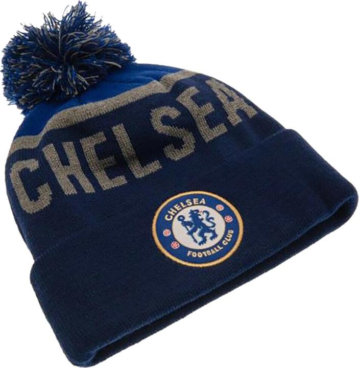 Chelsea FC Bommelmütze Erwachsene (One Size)