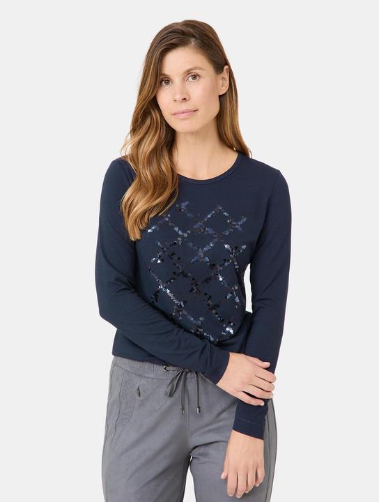 Produktbild Gerry Weber Langarmshirt mit Paillettenzier T-Shirt 1/1 Arm - 64196 (48)