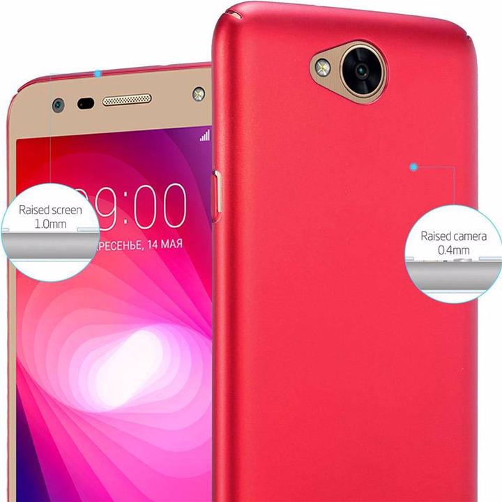 Productafbeelding Cadorabo Harde kaft Matte metalen omslag (LG X Power 2)