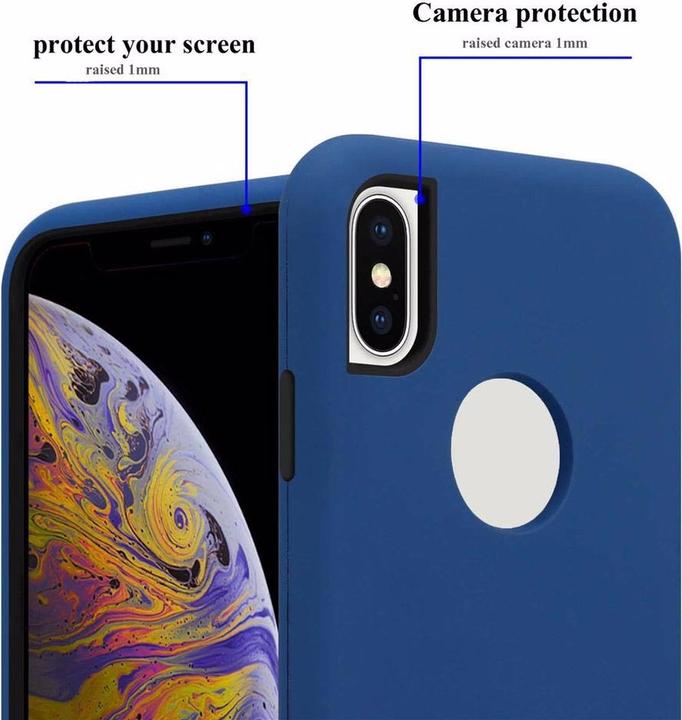 Actual product image Cadorabo Hybrid 3-in-1 (3-piece) Cover (Apple iPhone X)