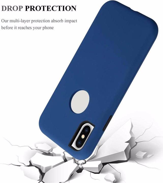 Actual product image Cadorabo Hybrid 3-in-1 (3-piece) Cover (Apple iPhone X)