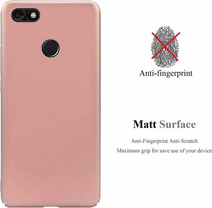 Actual product image Cadorabo Hard Cover Matt Metal Cover (Huawei Y6 Pro (2017))