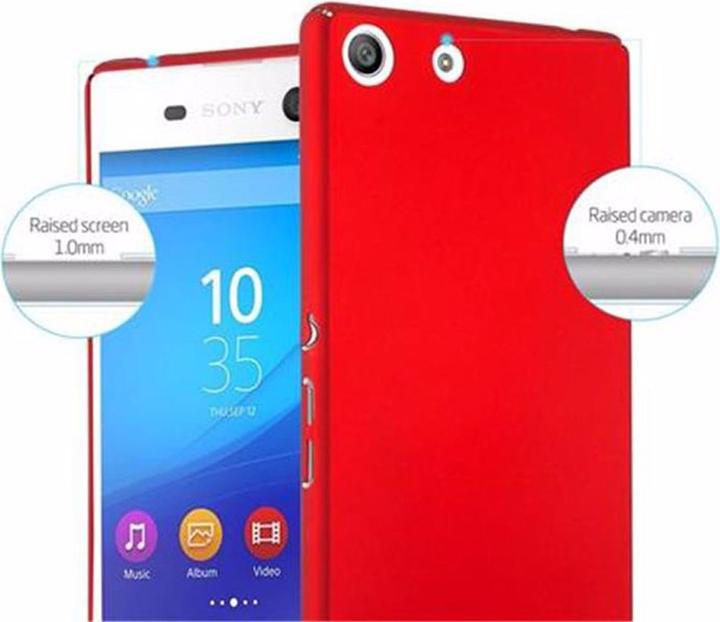 Produktbild Cadorabo Hard Cover Matt Metall Cover (Sony Xperia M5)