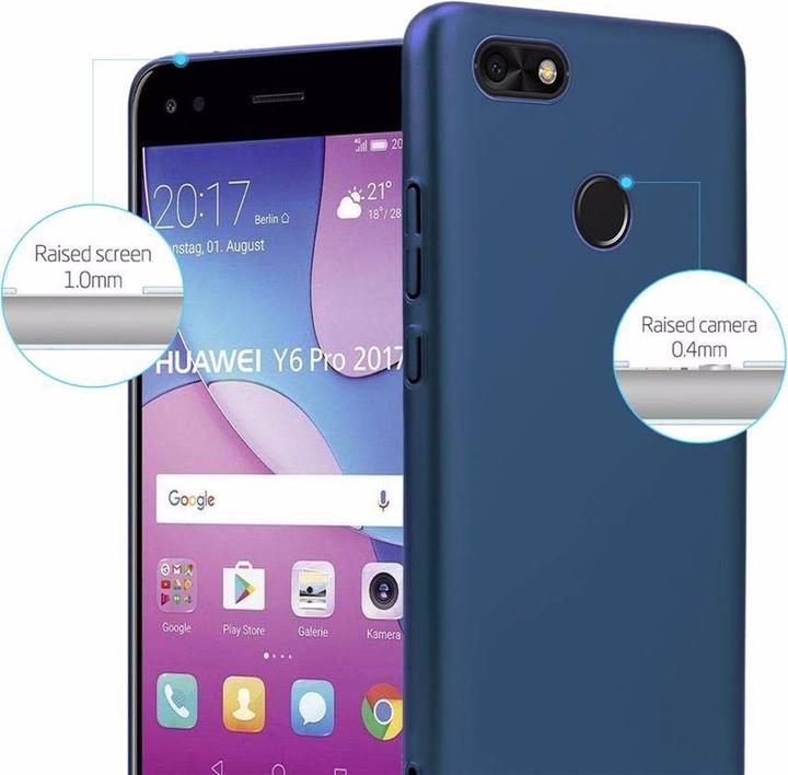 Produktbild Cadorabo Hard Cover Matt Metall Cover (Huawei Y6 Pro (2017))