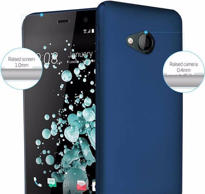 Actual product image Cadorabo Hard Cover Matt Metal Cover (HTC U Play)