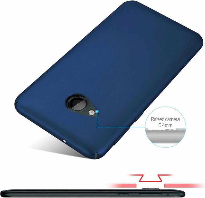 Actual product image Cadorabo Hard Cover Matt Metal Cover (HTC U Play)