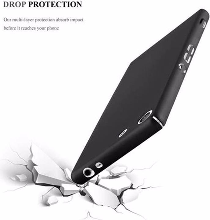 Produktbild Cadorabo Hard Cover Matt Metall Cover (Sony Xperia M5)