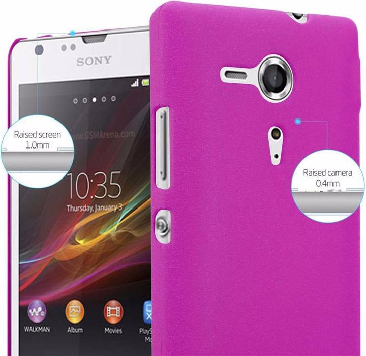 Image du produit Cadorabo Couverture rigide Frosty Cover (Sony Xperia SP)