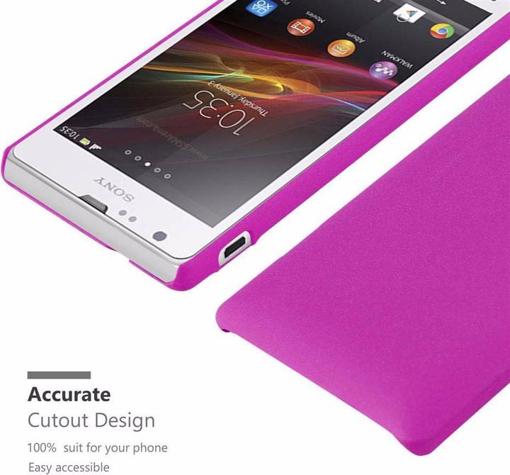 Image du produit Cadorabo Couverture rigide Frosty Cover (Sony Xperia SP)