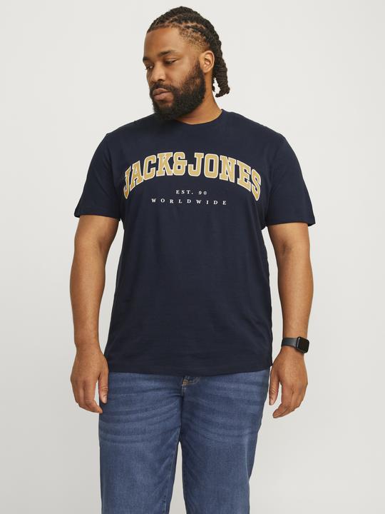 Produktbild Jack & Jones Jjecaleb Varsity Tee Ss O-Neck Noos Pls (4XL)