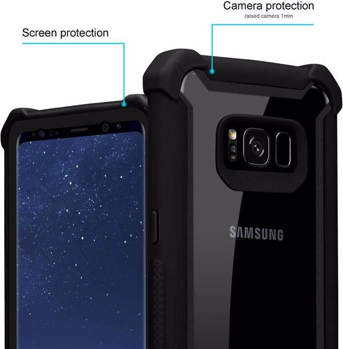 Immagine prodotto Cadorabo Copertura acrilica ibrida 2 in 1 (Samsung Galaxy S8+)