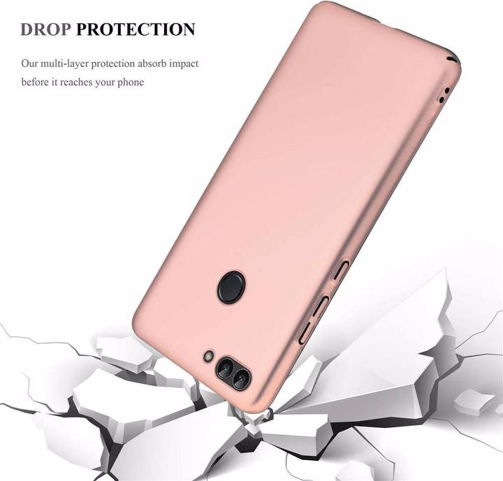 Productafbeelding Cadorabo Harde kaft Matte metalen omslag (Huawei Enjoy 7S, Huawei P Smart (2018))