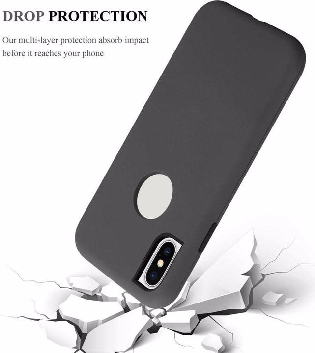 Actual product image Cadorabo Hybrid 3-in-1 (3-piece) Cover (Apple iPhone X)