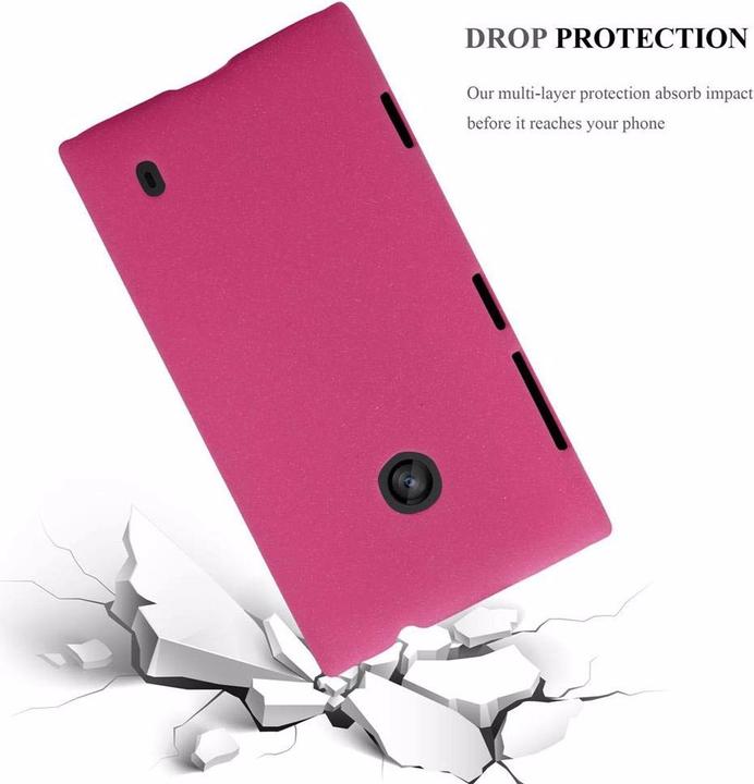 Image du produit Cadorabo Couverture rigide Frosty Cover (Nokia Lumia 520, Nokia Lumia 521)